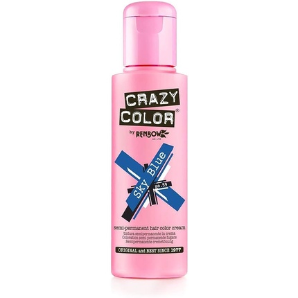 Crazy Colour Sky Blue Hair Dye 100ml