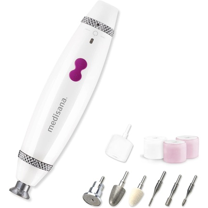 Medisana MP 840 Electric Manicure & Pedicure Set with 7 Nail Care Attachments and 3 Speeds