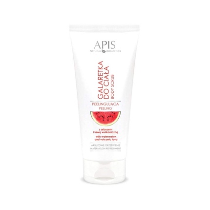 Apis Watermelon Refreshing Body Gel Scrub with Watermelon and Volcanic Lava 650g