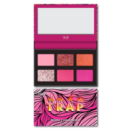 RUDE EDM Collection Vibrant Color Themed Eyeshadow in Trap