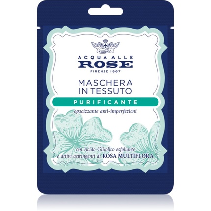 Acqua Alle Rose Purifying Face Mask in Fabric - 1 Piece
