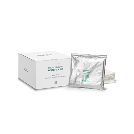 Bruno Vassari Body Care Cosmetic Plaster Firmness Body Remodeling Body Powder Mask Set - 4 Pieces, 440 Grams