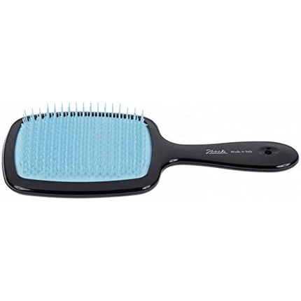 Jäneke Detangling Brush Black Body with Turquoise Curly 101g
