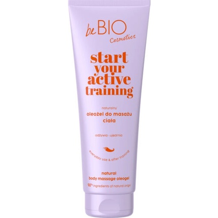 Bebio Cosmetics 98% Natural Body Massage Oleogel with Chili Extract 250ml
