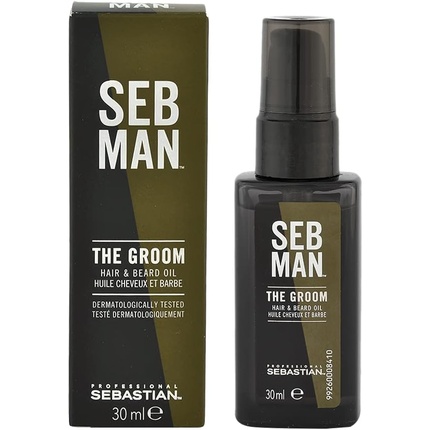 Seb Man The Groom Nourishing Oil for Hair and Beard