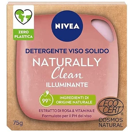 Nivea Illuminating Solid Face Cleanser 75g