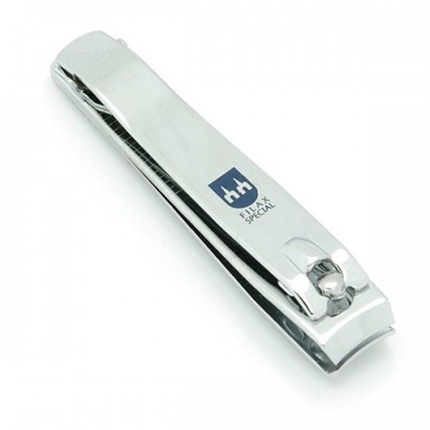 Filax Nail Clipper with Shell Manicure and Pedicure Accessory with Curved Stainless Steel Blade