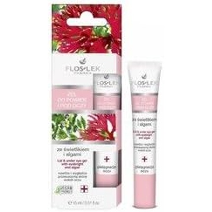Flos Lek Gel with Eyebright and Algae for Eyelids and Under the Eyes 15ml