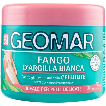 Geomar White Clay Anti-Cellulite Mud for Delicate Skin 500ml