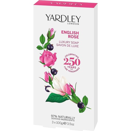 Yardley London Soap English Rose and Lavender 300g - Pack of 3
