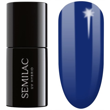 Semilac UV Nail Polish Festive Blue 7ml