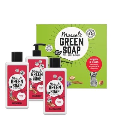 Marcel's Green Soap Argan & Oudh Assortment By Marcel's Green Soap