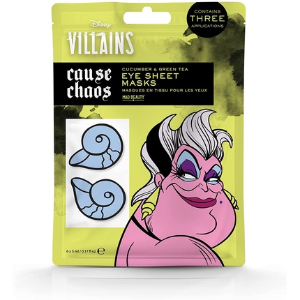 Pop Villains Ursula Tissue Eye Masks