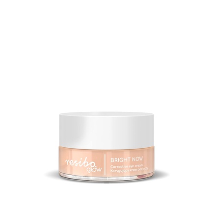 Resibo Corrective Eye Cream Bright Now Natural Face Cream Skincare Eye Care Day Cream Anti-Wrinkle Moisturizer with Hyaluronic Acid 15ml