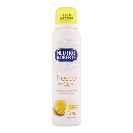 Neutro Roberts Deodorant Spray Yellow Bergamot and Ginger 150ml