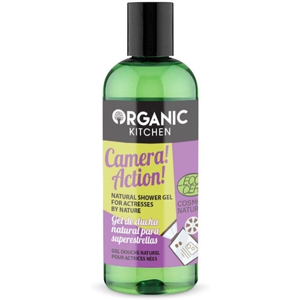 Organic Kitchen Camera! Action! Natural Shower Gel for Actresses by Nature 260ml