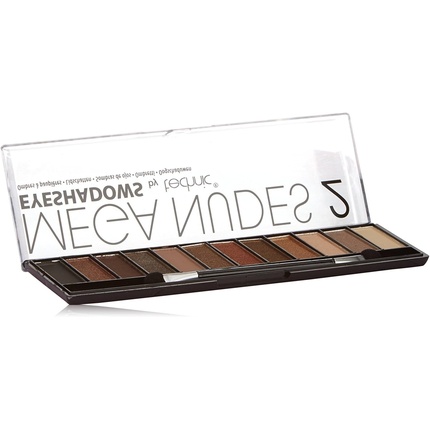 Technic Mega Nudes 2 Eyeshadows Compact 12-Piece 18g