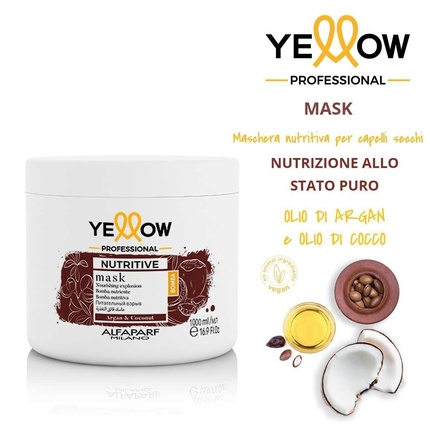 Yellow Alfaparf Group Nutritive Mask 1000 Milliliters