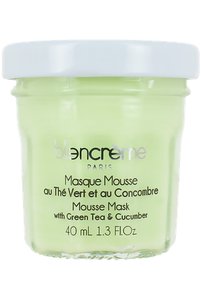 Blancreme Purifying Face Mask Mousse Green Tea Cucumber - 40 Ml
