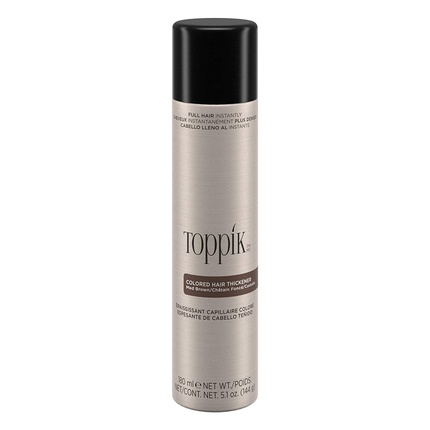 Toppik Colored Hair Thickener Dark Brown 5.1oz Spray Can