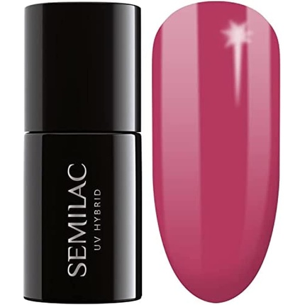 Semilac 065 UV Hybrid Nail Polish Wild Strawberry 7ml