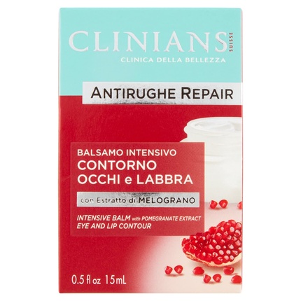 CLINIANS Pomegranate Anti-Wrinkle Action for Eye and Lip Area 15ml