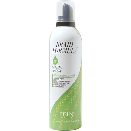 Ebin New York Lock'n Pomade Setting Mousse Moisturizing & Shine Olive Oil 12.49oz 354ml
