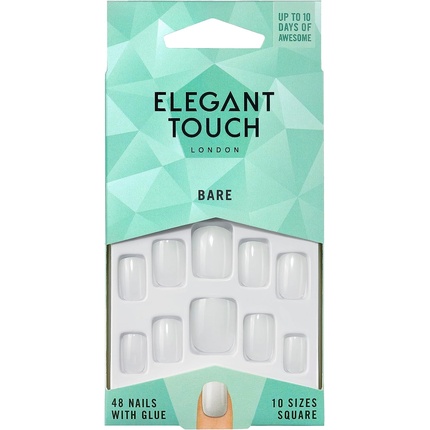 Elegant Touch Bare Nails Square