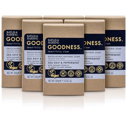 Baylis & Harding Goodness Sea Kelp & Peppermint 200g Soap