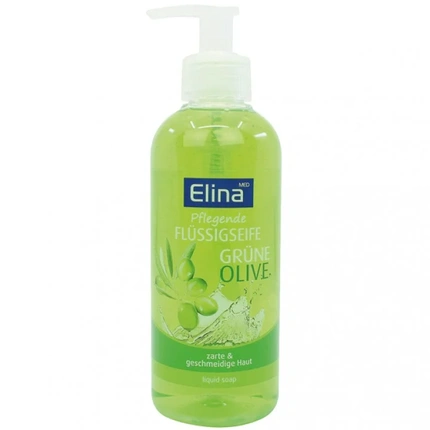 Elina Liquid Soap Green Olive 300ml