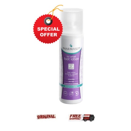 Pharmasept Tol Velvet Foot Lotion 100ml Deodorant Against Odor Bacteria