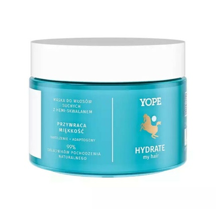 YOPE Bounce My Hair Hydrate Moisturizing Hair Mask with Hemi-Squalane 250ml