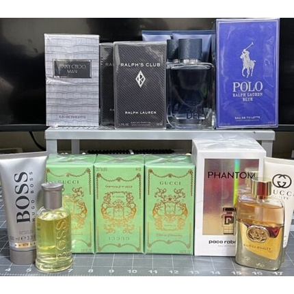 Lot of 16 Exclusive Perfume, Cologne, Lotions, and Shower Gel