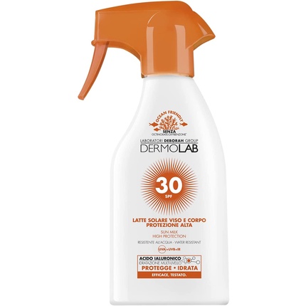 Dermolab Sunscreen Spray for Face and Body SPF 30 Water Resistant 250ml