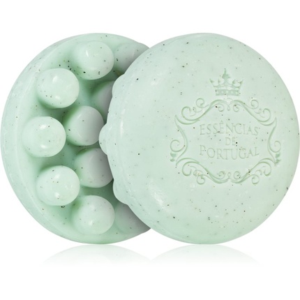 Essencias de Portugal Saudade Massage Violet Exfoliating Body Soap - 94 g