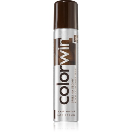 Colorwin Hair Spray Color Corrector Dark Brown 75 ml