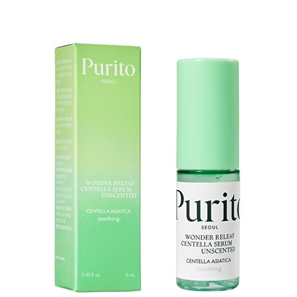 Purito Unscented Face Serum With Asian Wonder Releaf Centella Serum - 15 Ml