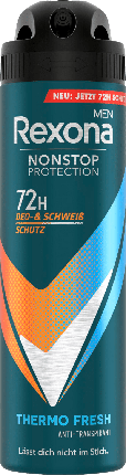 Rexona Antiperspirant Deodorant Spray Nonstop Protection Thermo Fresh - 150 Ml