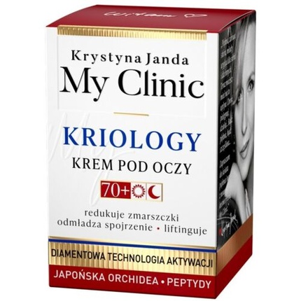 Cryology 70 Eye Cream with Japanese Orchid and Peptides for Reducing Wrinkles