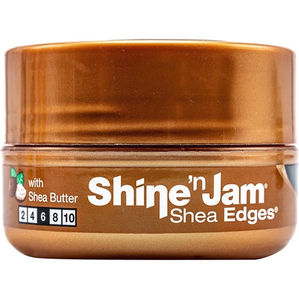 Ampro Shine-N-Jam Shea Edges Infused with Shea Butter and Silk Protein