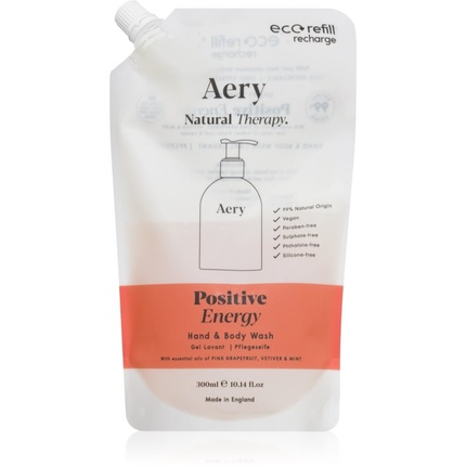 Aery Aromatherapy Positive Energy Liquid Hand and Body Soap - 300 ml