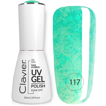 Clavier Luxury Nail Hybrid Uv Gel Hybrid Nail Polish 117 - 10ml