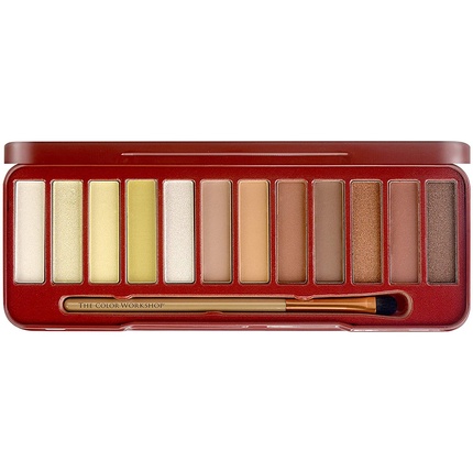 Essentials Hollywood Dreams Eyeshadow Palette with 12 Shades Inspired by Hollywood Stars - Professional Makeup Set for On-the-Go - Makeup Gift Set for Girls, Teenagers, and Women Sunset in Cali