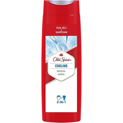 Old Spice Cooling 2-in-1 Shower Gel + Shampoo 400ml