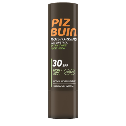 Piz Buin Lipstick Aloe Vera Extra Care Spf 30 High Stick - 12 X 49 Grams