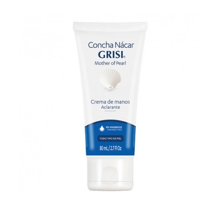 Grisi Hand Cream with Mother-of-Pearl Shell 80g - Beauty & Personal Care