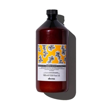 Davines Naturaltech Nourishing Keratin Wonder Superactive 1000ml Restructuring Mask for Damaged Hair