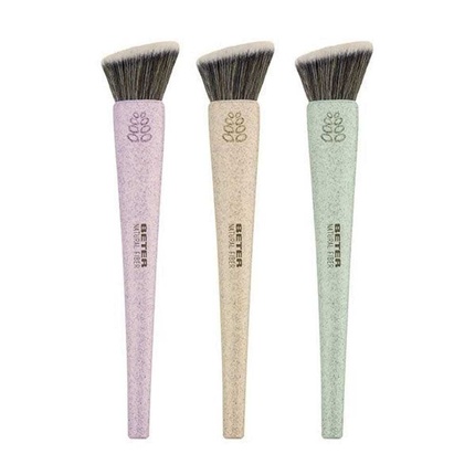 Flat Top Kabuki Brush Synthetic Hair Natural Fiber