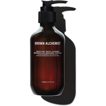 Grown Alchemist Gentle Gel Facial Cleanser Geranium Leaf Bergamot Rosebud 200mL