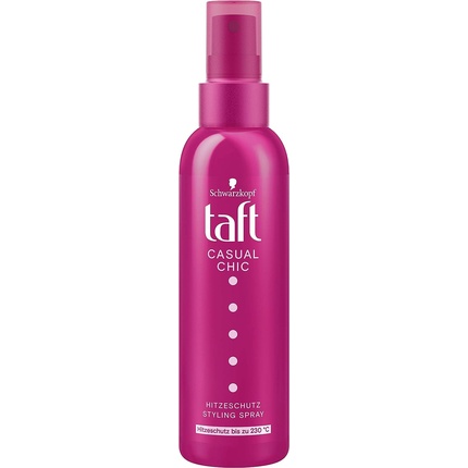 Taft Heat Protection Styling Spray Casual Chic Heat Protection up to 230 Degrees 150ml